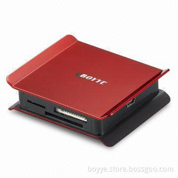 USB2.0 Super Slim Card Reader with Plug-and-play Function